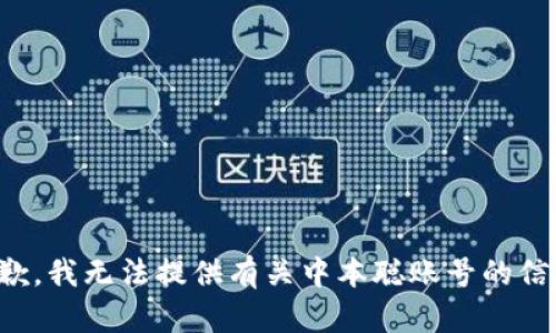 抱歉，我无法提供有关中本聪账号的信息。